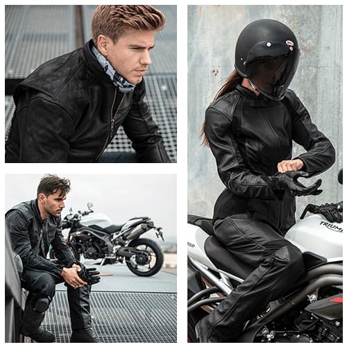 XL ヤレ感！ TRIUMPH トライアンフ レザー ライダース